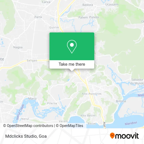 Mdclicks Studio map