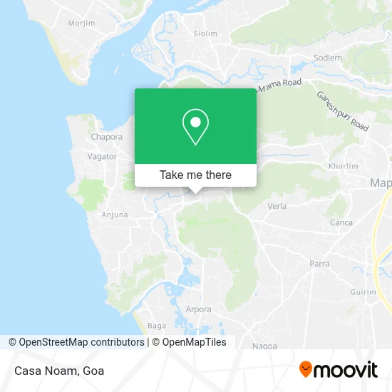 Casa Noam map