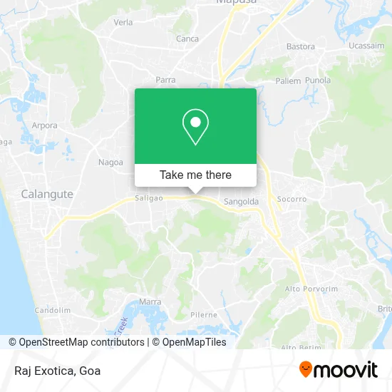 Raj Exotica map