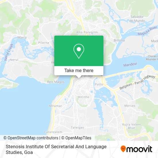 Stenosis Institute Of Secretarial And Language Studies map