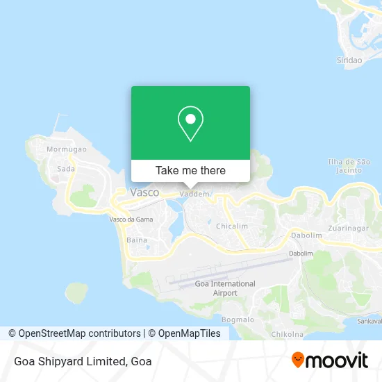 Goa Shipyard Limited map