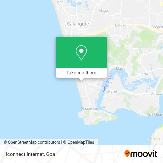 Iconnect Internet map