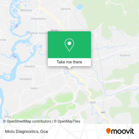 Molu Diagnostics map