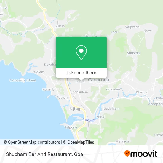 Shubham Bar And Restaurant map