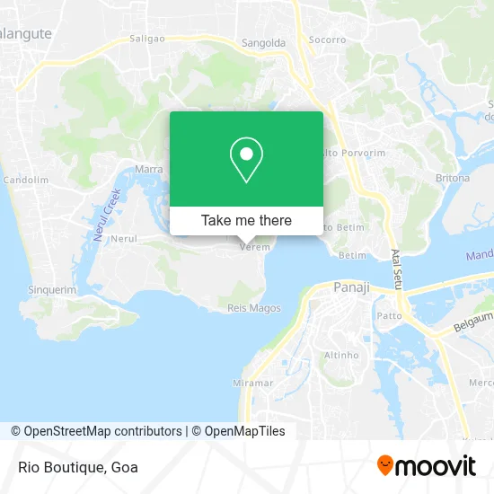 Rio Boutique map