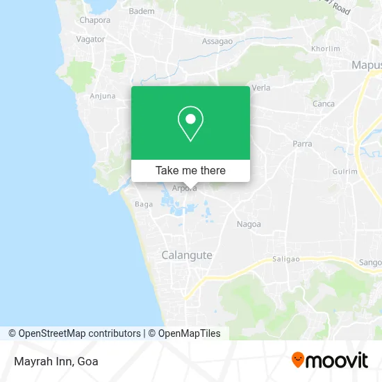 Mayrah Inn map