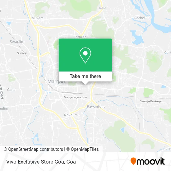 Vivo Exclusive Store Goa map