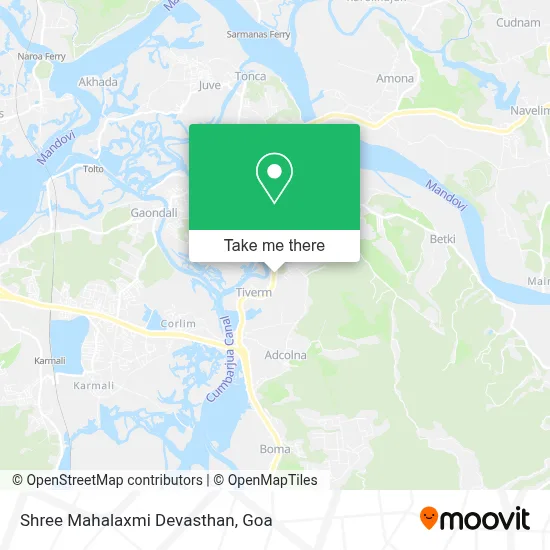 Shree Mahalaxmi Devasthan map