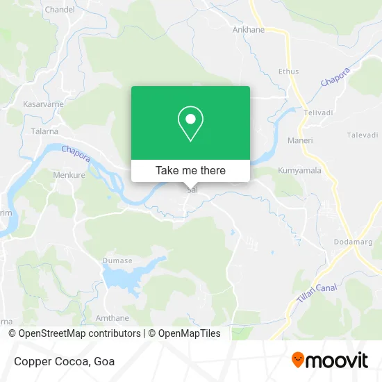 Copper Cocoa map
