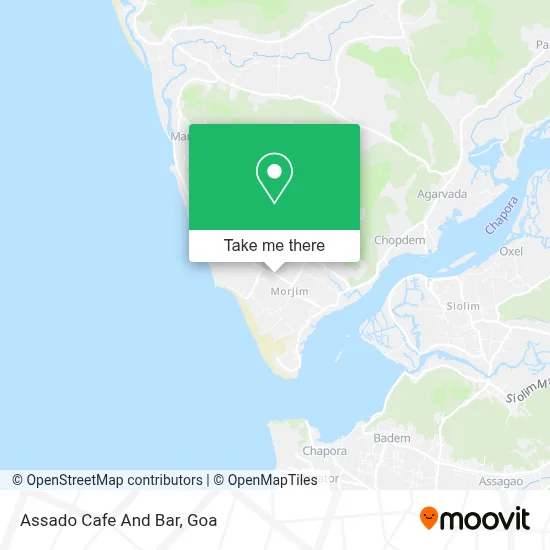 Assado Cafe And Bar map