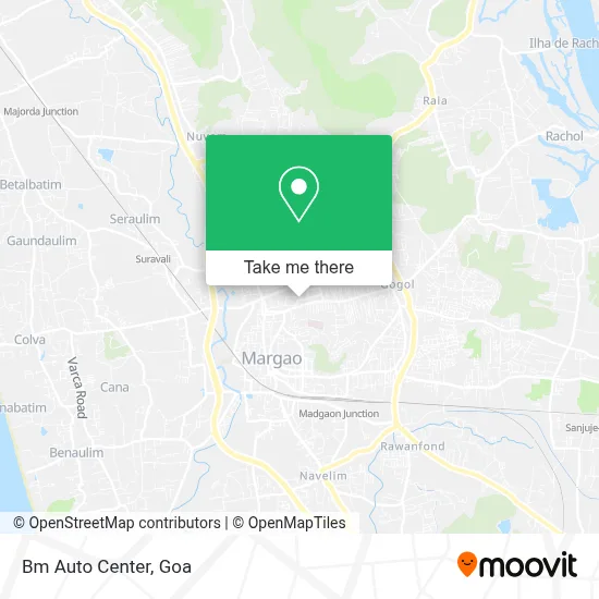 Bm Auto Center map