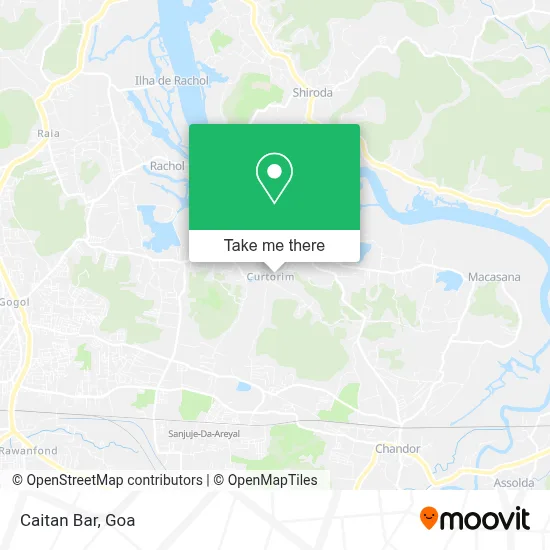 Caitan Bar map