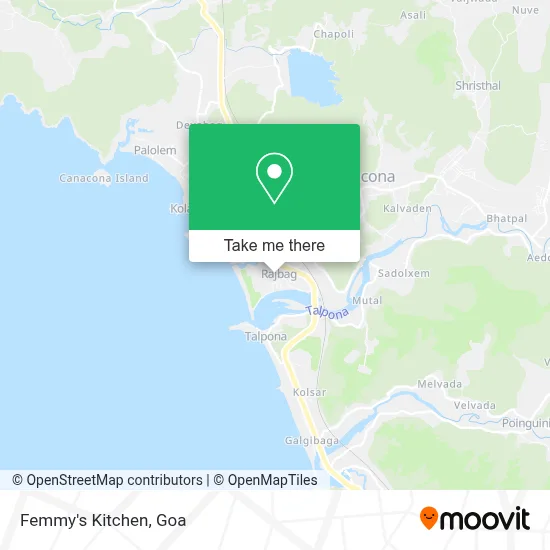 Femmy's Kitchen map