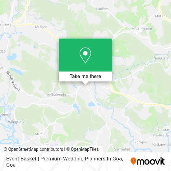 Event Basket | Premium Wedding Planners In Goa map