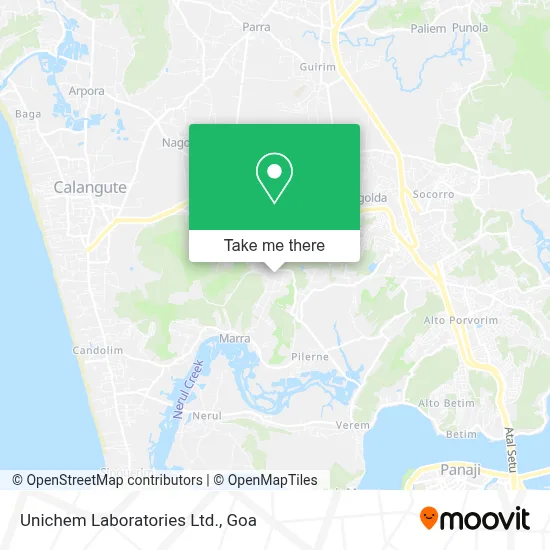 Unichem Laboratories Ltd. map