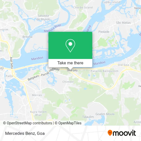 Mercedes Benz map