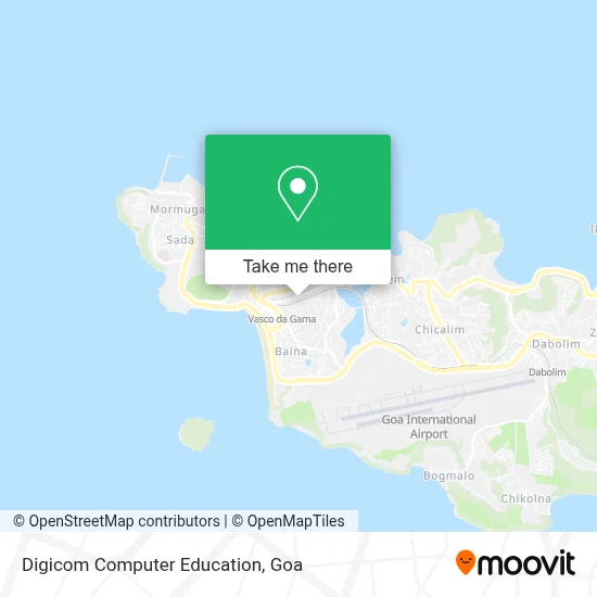 Digicom Computer Education map