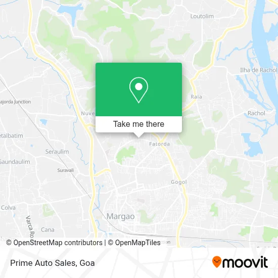 Prime Auto Sales map