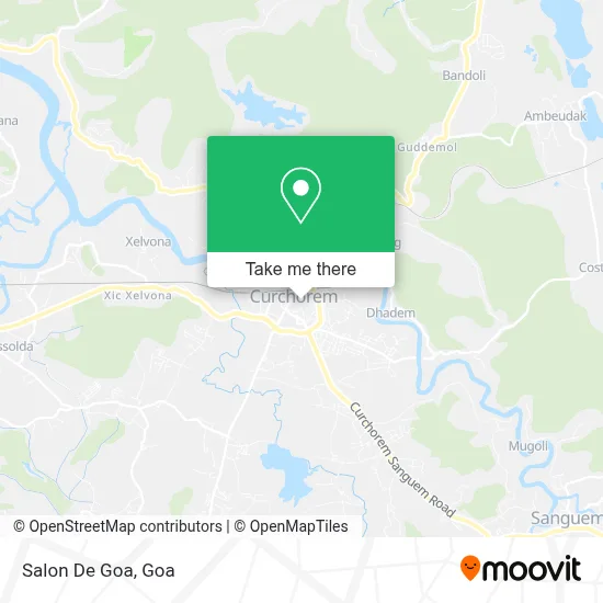 Salon De Goa map