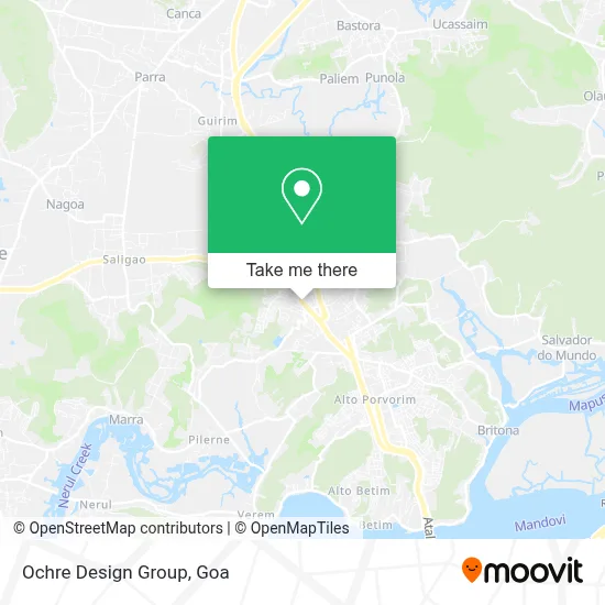 Ochre Design Group map