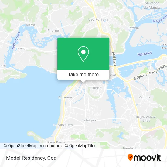 Model Residency map