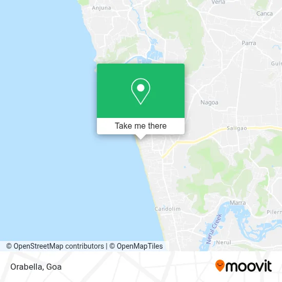 Orabella map