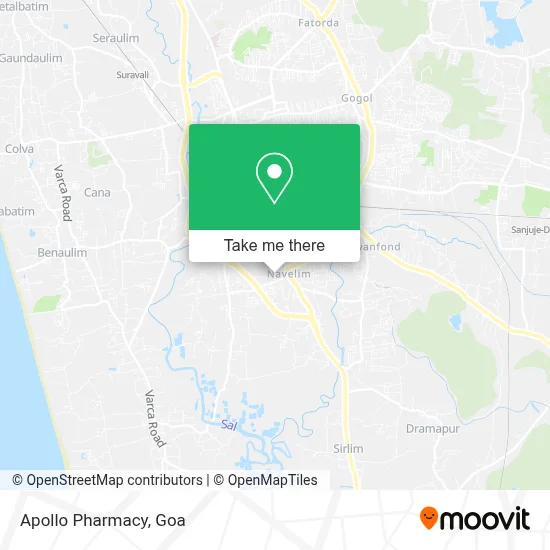 Apollo Pharmacy map