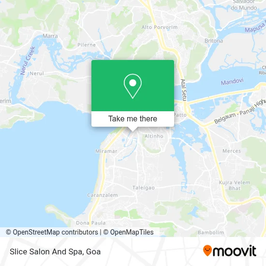 Slice Salon And Spa map