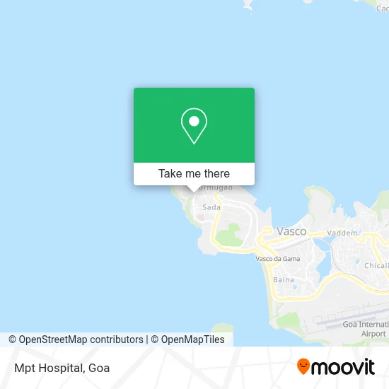 Mpt Hospital map