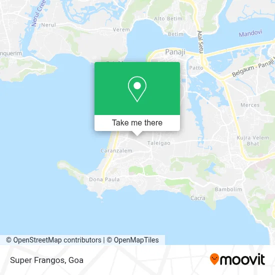 Super Frangos map