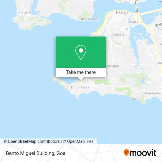 Bento Miguel Building map