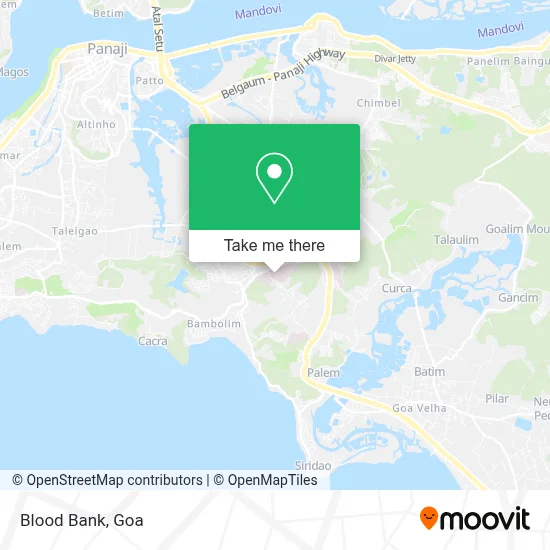 Blood Bank map