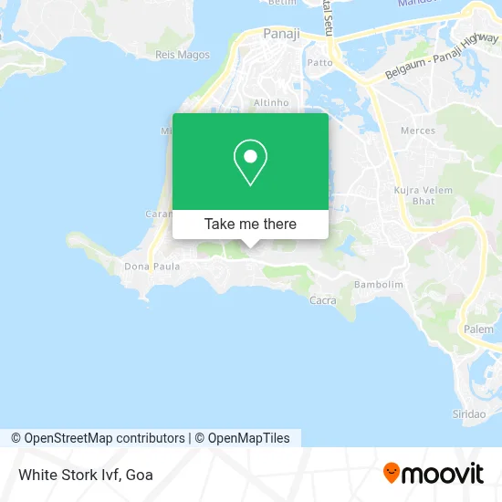White Stork Ivf map