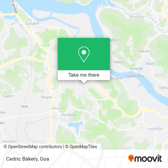 Cedric Bakery map