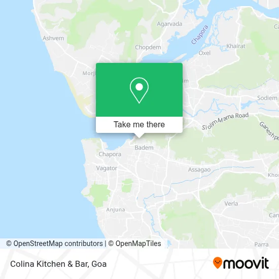 Colina Kitchen & Bar map