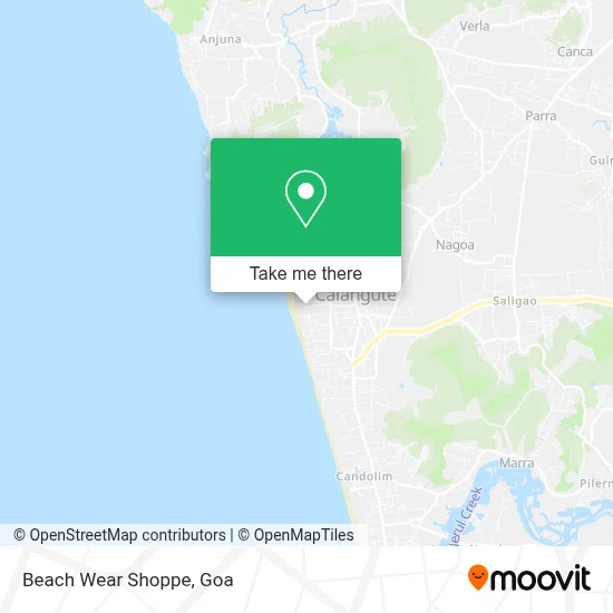 Beach Wear Shoppe map