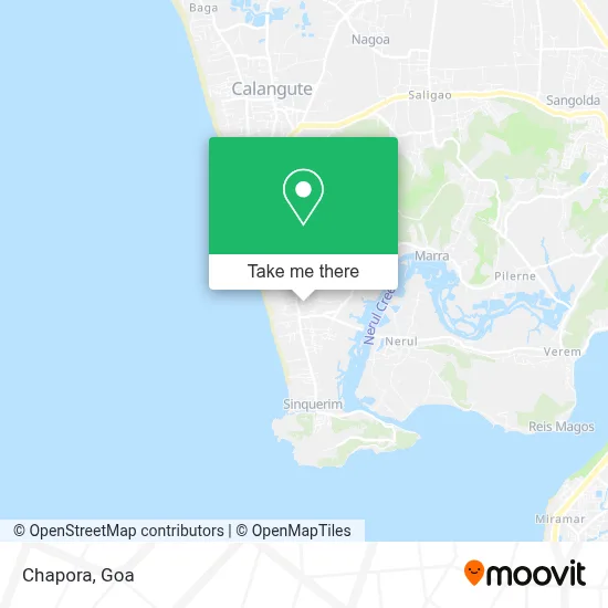 Chapora map
