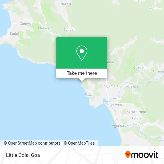 Little Cola map