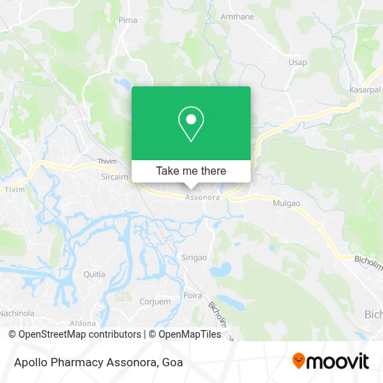Apollo Pharmacy Assonora map