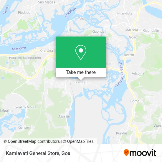 Kamlavati General Store map