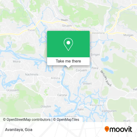 Avanilaya map