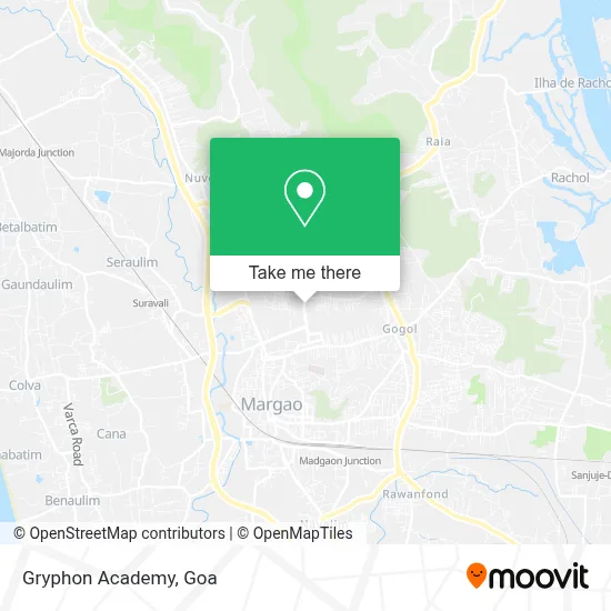 Gryphon Academy map