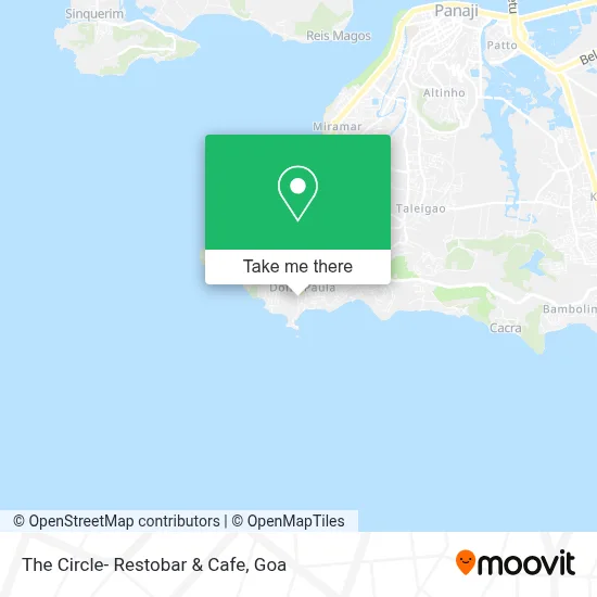 The Circle- Restobar & Cafe map