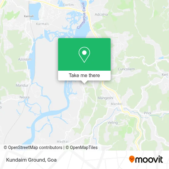 Kundaim Ground map