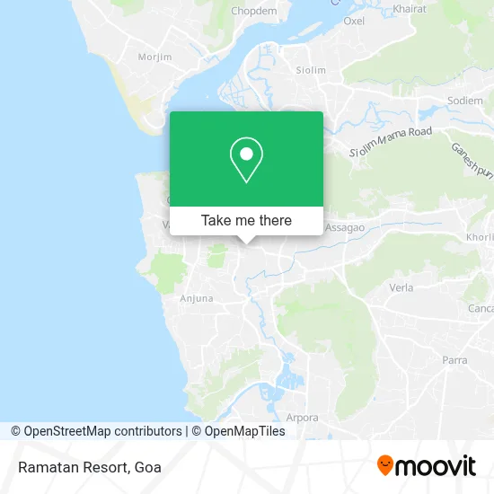 Ramatan Resort map