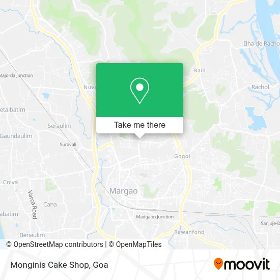 Monginis Cake Shop map