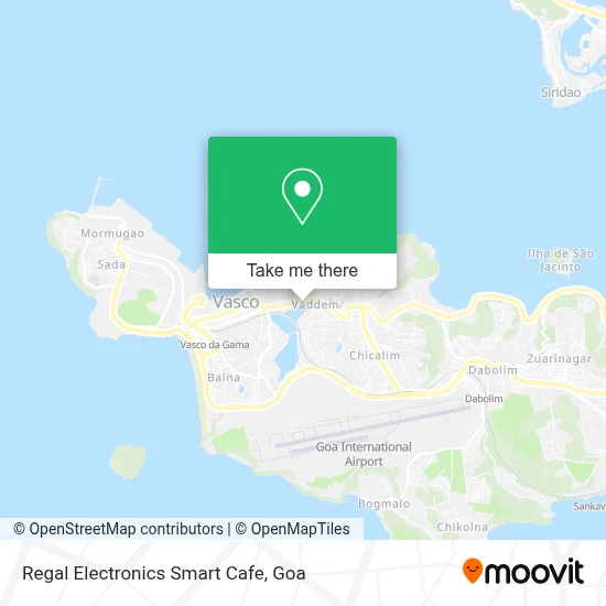 Regal Electronics Smart Cafe map