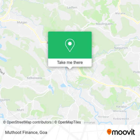 Muthoot Finance map