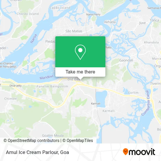 Amul Ice Cream Parlour map
