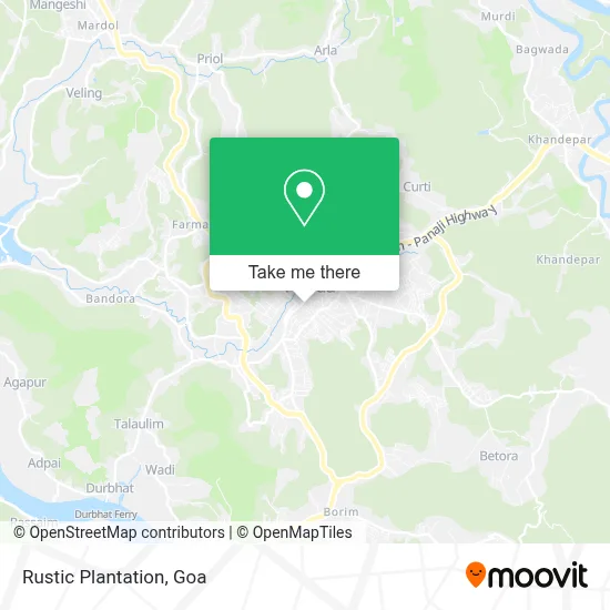 Rustic Plantation map